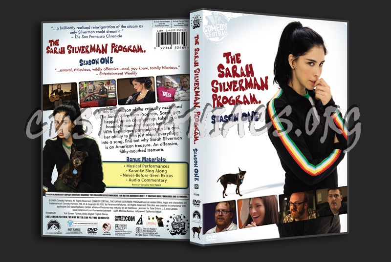 The Sarah Silverman Program Season 1 dvd cover