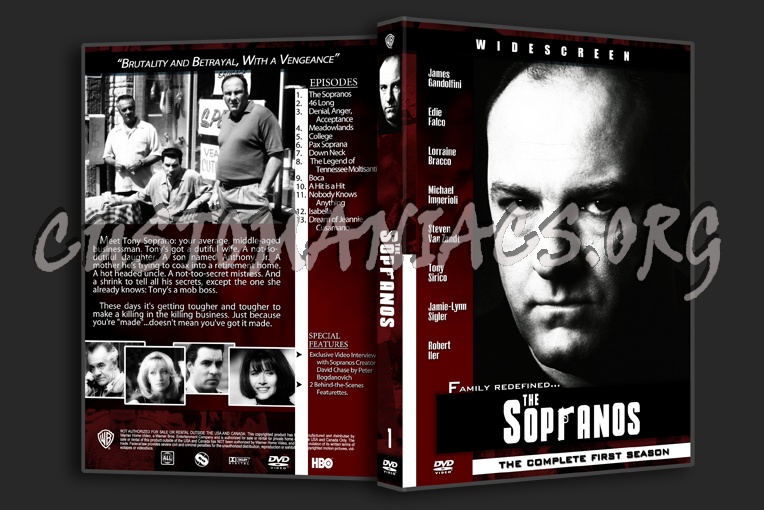 The Sopranos dvd cover