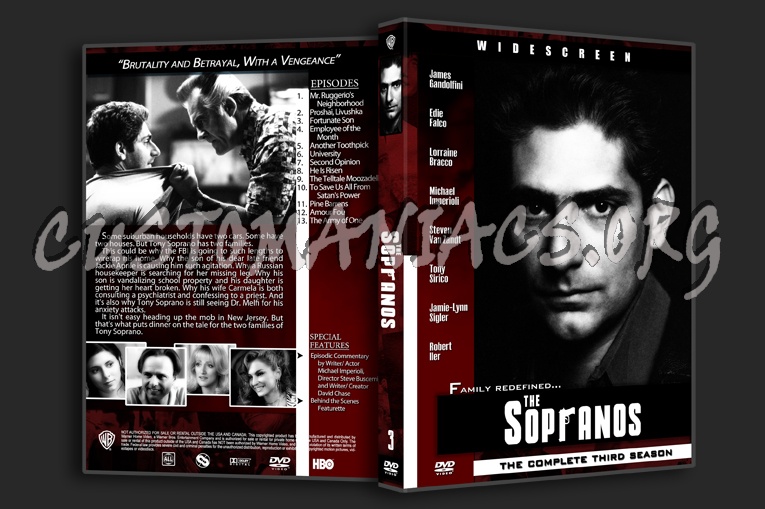 The Sopranos dvd cover