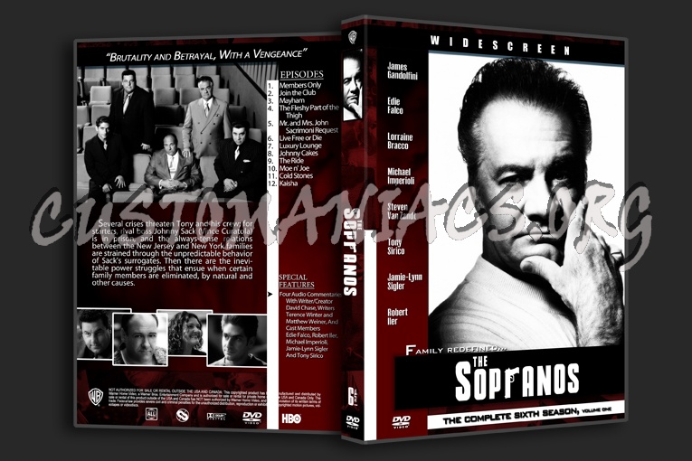 The Sopranos dvd cover