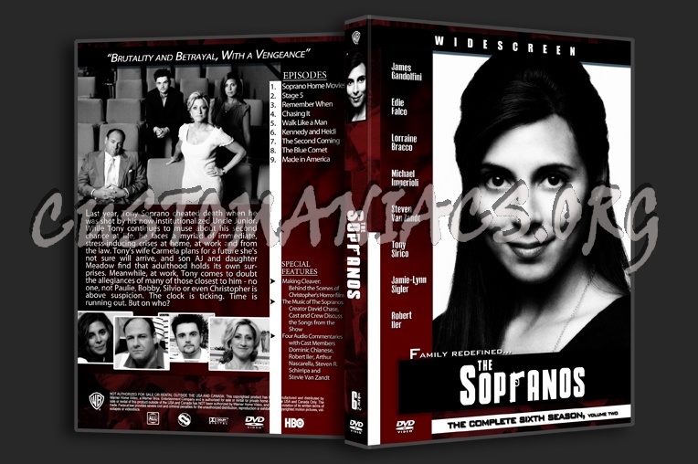 The Sopranos dvd cover