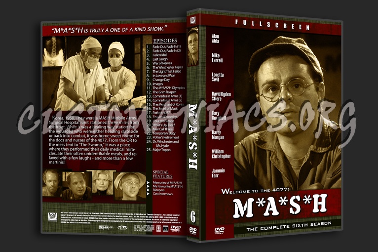 M*a*s*h dvd cover