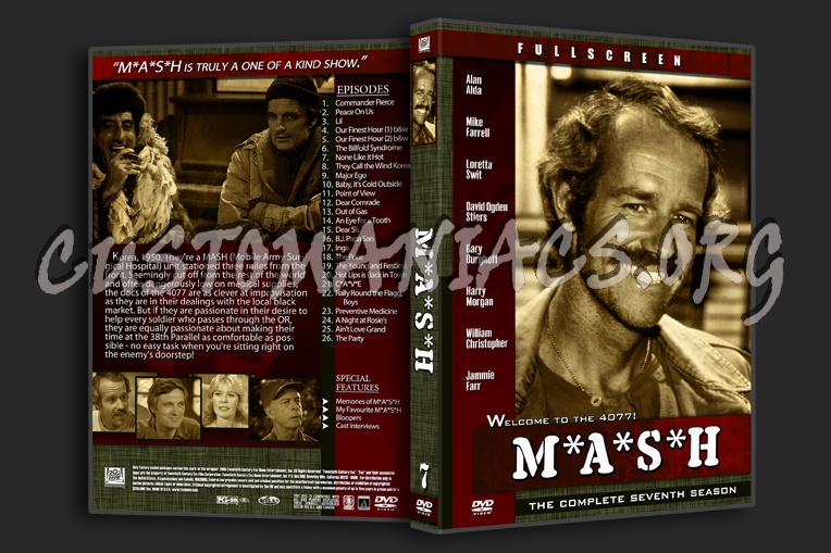 M*a*s*h dvd cover