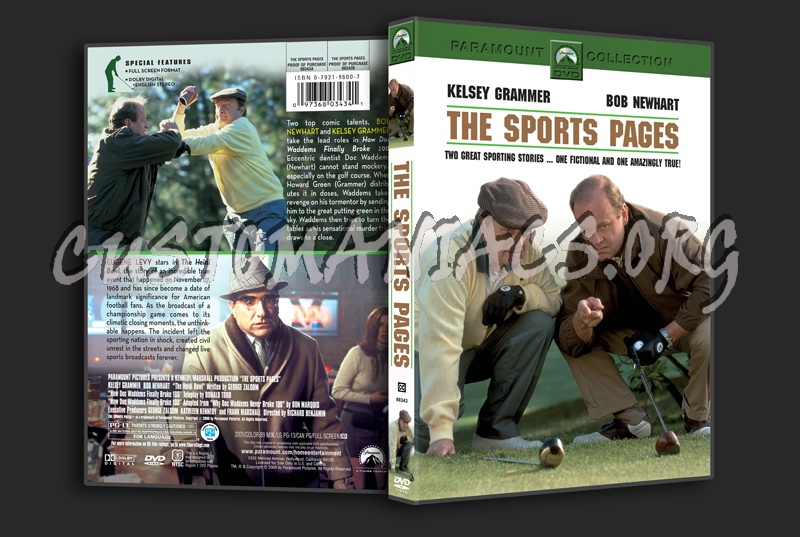 The Sports Pages dvd cover