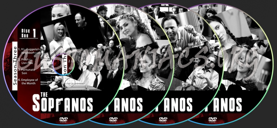 The Sopranos dvd label