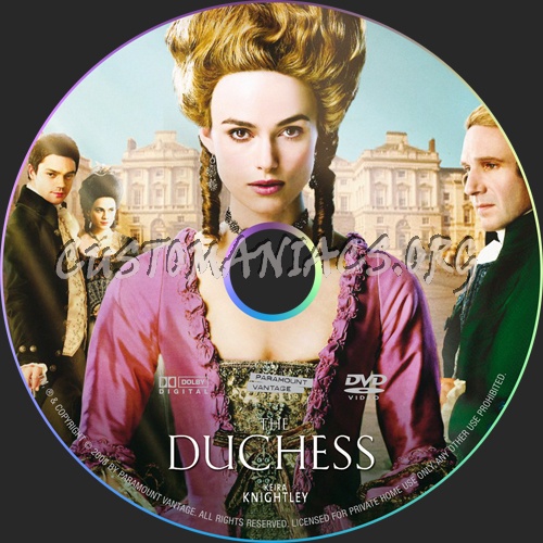 The Duchess dvd label