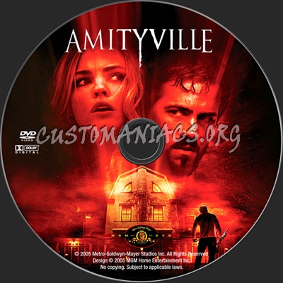 Amityville 2005 dvd label