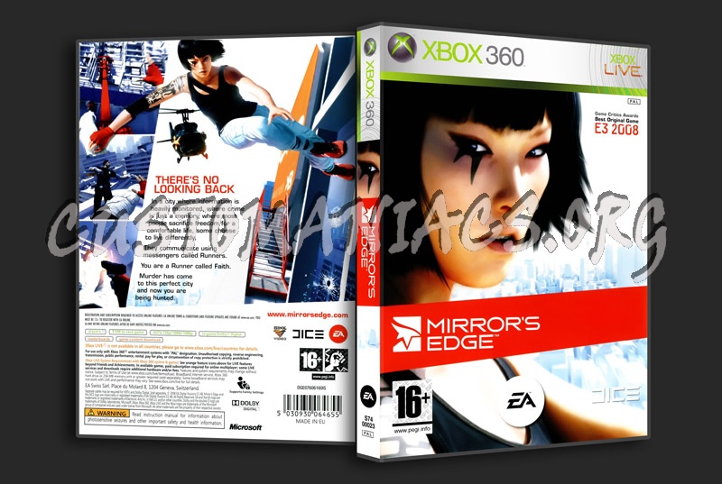 Mirror's Edge dvd cover