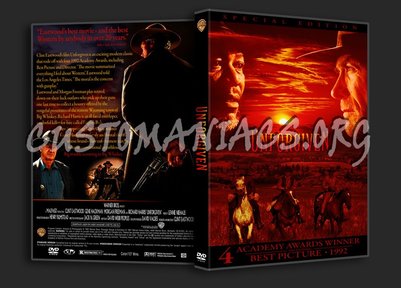 Unforgiven dvd cover