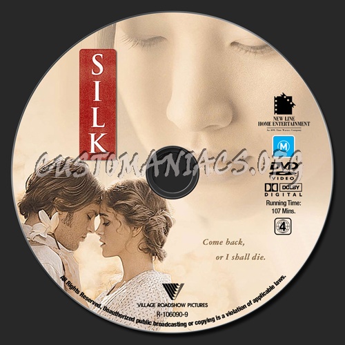 Silk dvd label