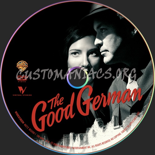 The Good German dvd label