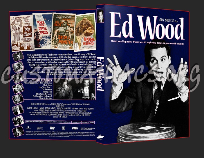 Ed Wood dvd cover