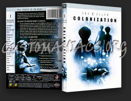 X-Files Mythology Volume 3 Colonization dvd cover