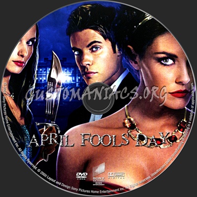 April Fool's Day dvd label