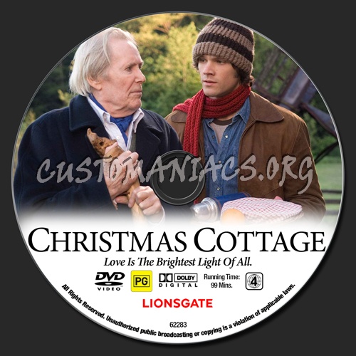 Christmas Cottage dvd label DVD Covers & Labels by Customaniacs, id