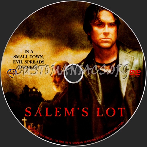 Salem's Lot 2004 dvd label