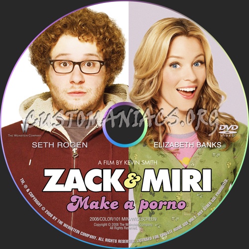 Zack And Miri Make A Porno dvd label