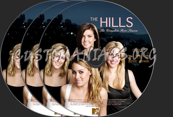 The HILLS Season 1 dvd label