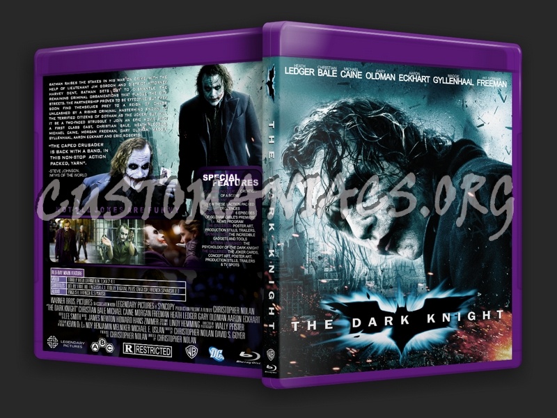 The Dark Knight blu-ray cover