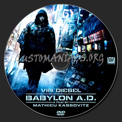 Babylon A.D. dvd label