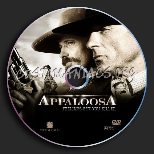 Appaloosa dvd label