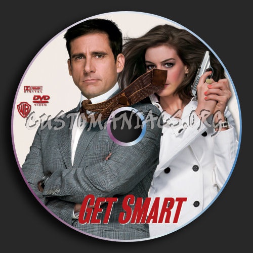 Get Smart (2008) dvd label