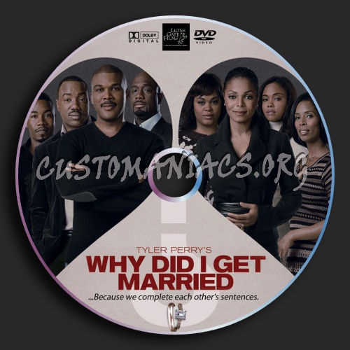 Why Did I Get Married dvd label