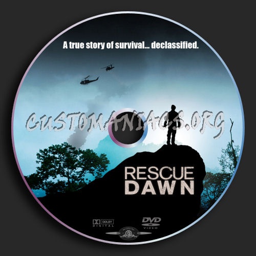 Rescue Dawn dvd label