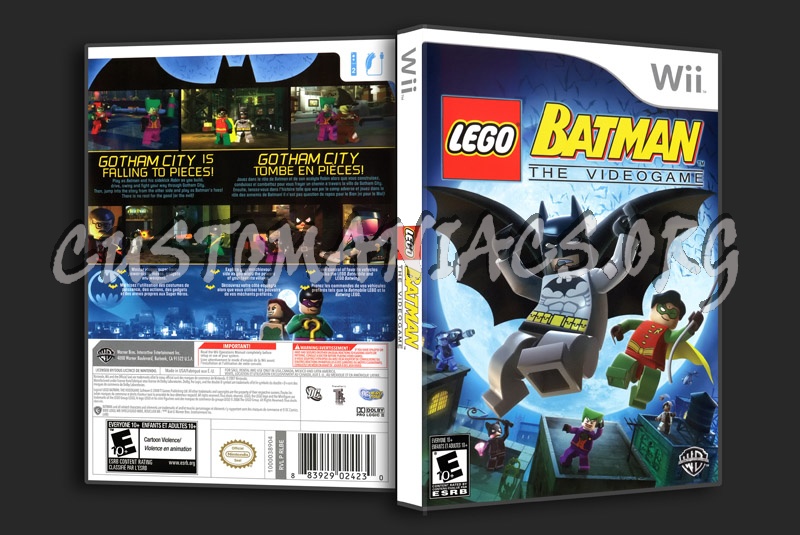 Lego Batman The Video Game dvd cover