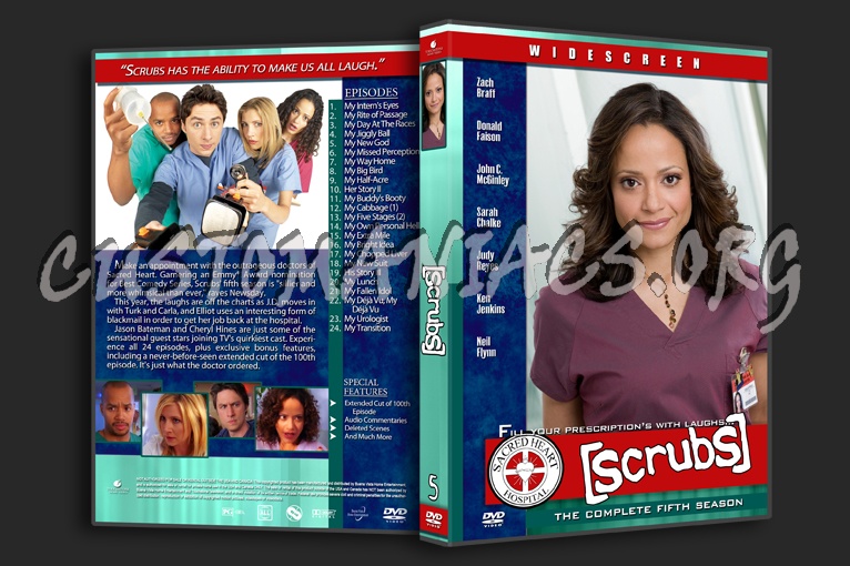 Scrubs dvd cover