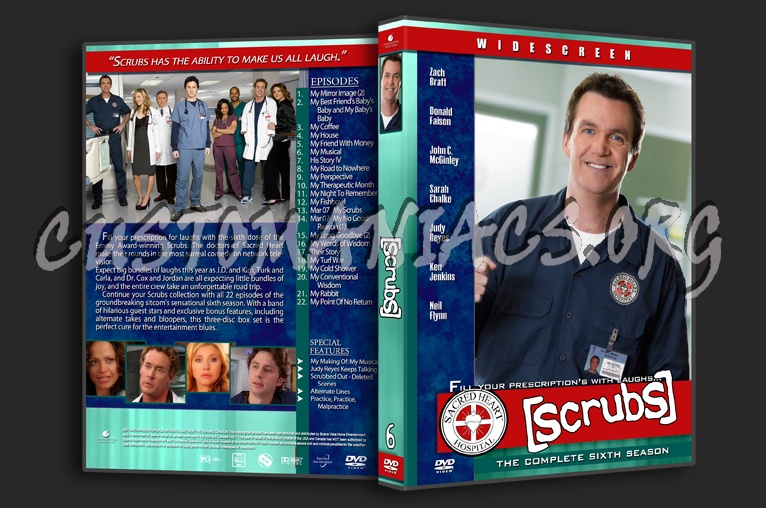 Scrubs dvd cover