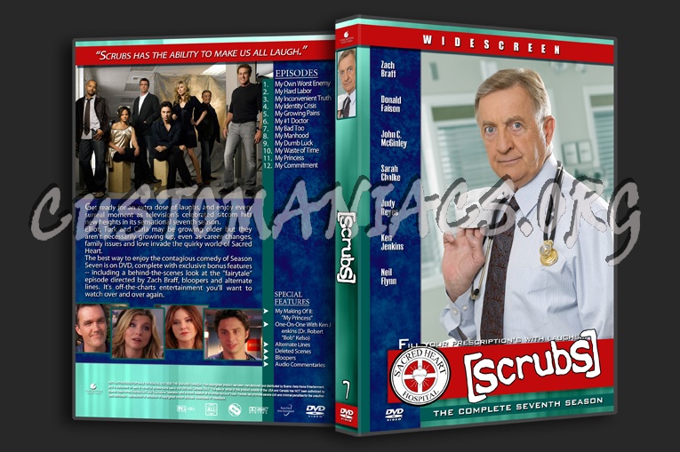 Scrubs dvd cover