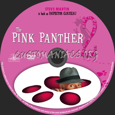 The Pink Panther 2 dvd label