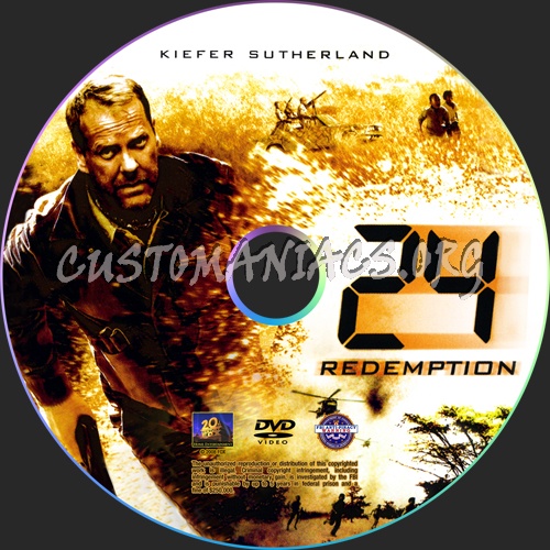 24 Redemption dvd label