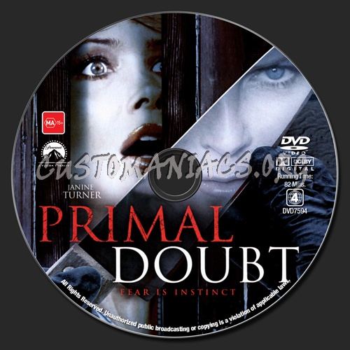 Primal Doubt dvd label