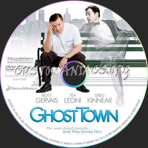 Ghost Town dvd label