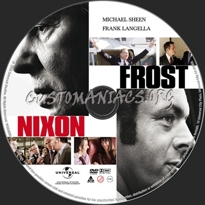 Frost/Nixon dvd label