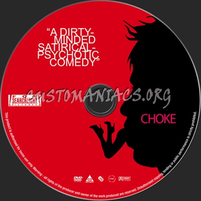 Choke dvd label