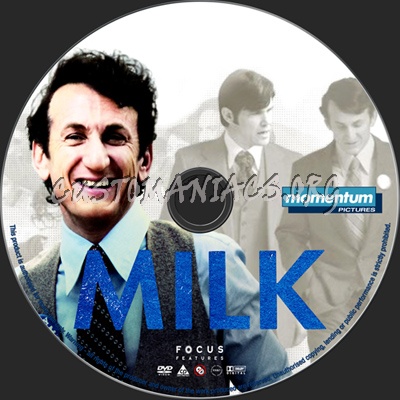 Milk dvd label