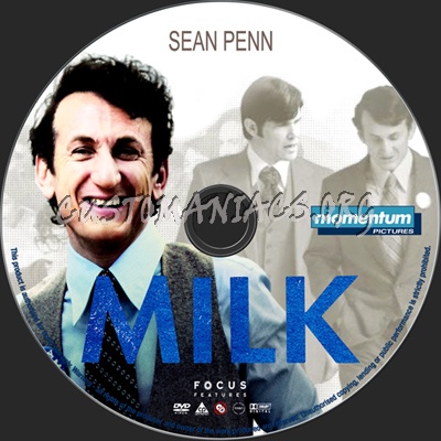 Milk dvd label