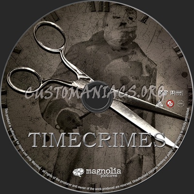 Timecrimes dvd label