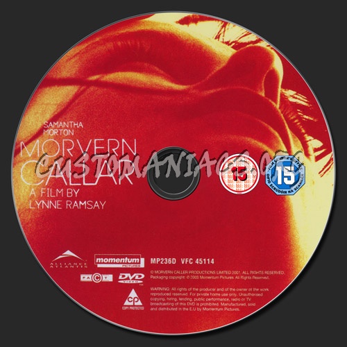 Morvern Callar dvd label