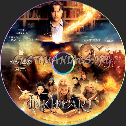 Inkheart dvd label