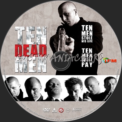 Ten dead men dvd label