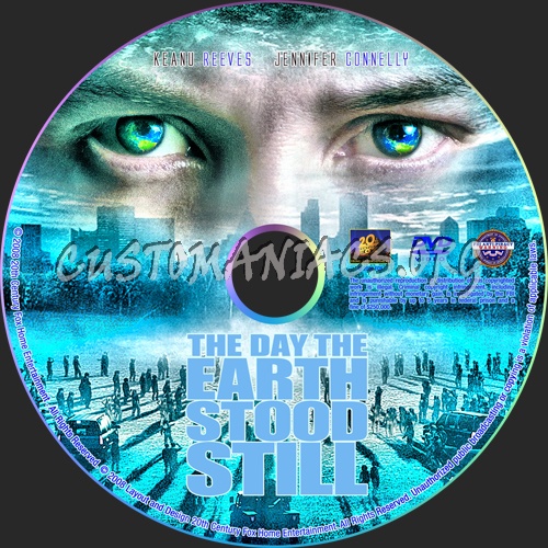 The Day the Earth Stood Still dvd label