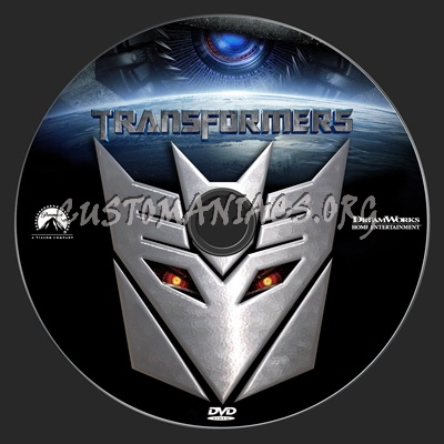 Transformers b dvd label