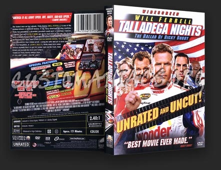 Talladega Nights dvd cover