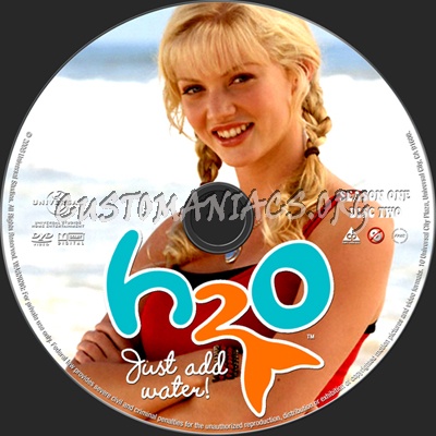 H2O Just Add Water Season 1 dvd label