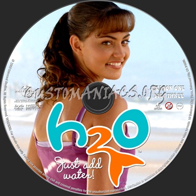 H2O Just Add Water Season 1 dvd label