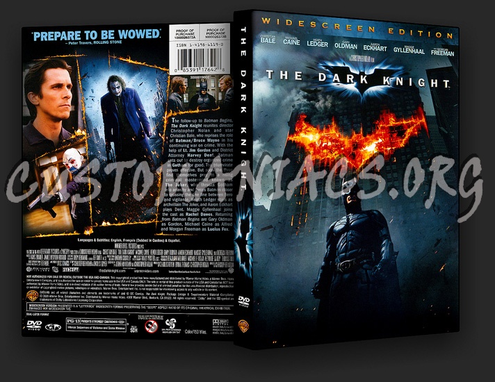 The Dark Knight dvd cover